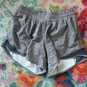 Lululemon Hotty Hot Tall Running Shorts - great condition! Size 6.